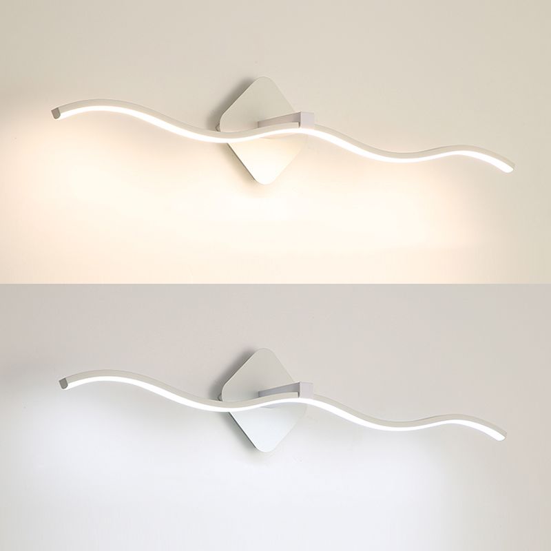 Accesorio de iluminación de tocador ondulado Maltal Baño LED LEULA MUNTA MUNTA MUNTA