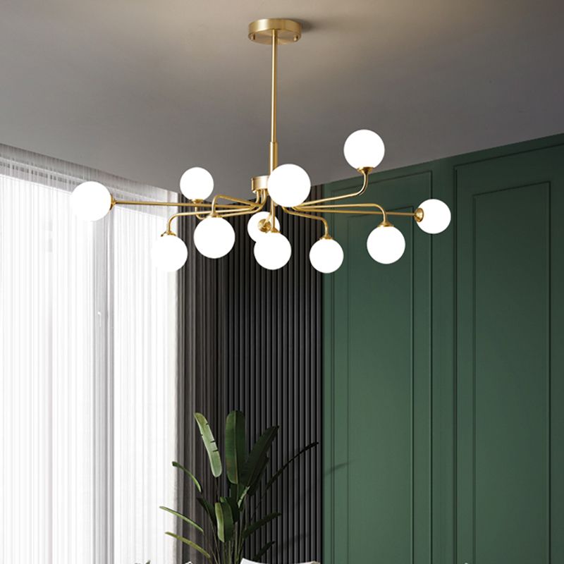 Leichte Luxus moderner nordischer Stil Anhänger Kronleuchter Licht für Wohnzimmer Schlafzimmer