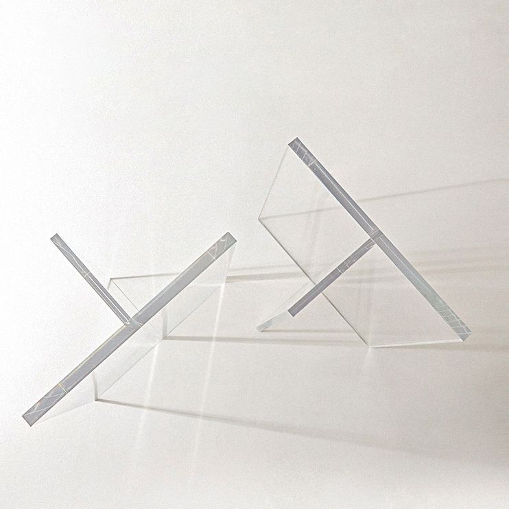 Modern Rectangle Bistro Bar Table Solid Wood Bar Table with Acrylic