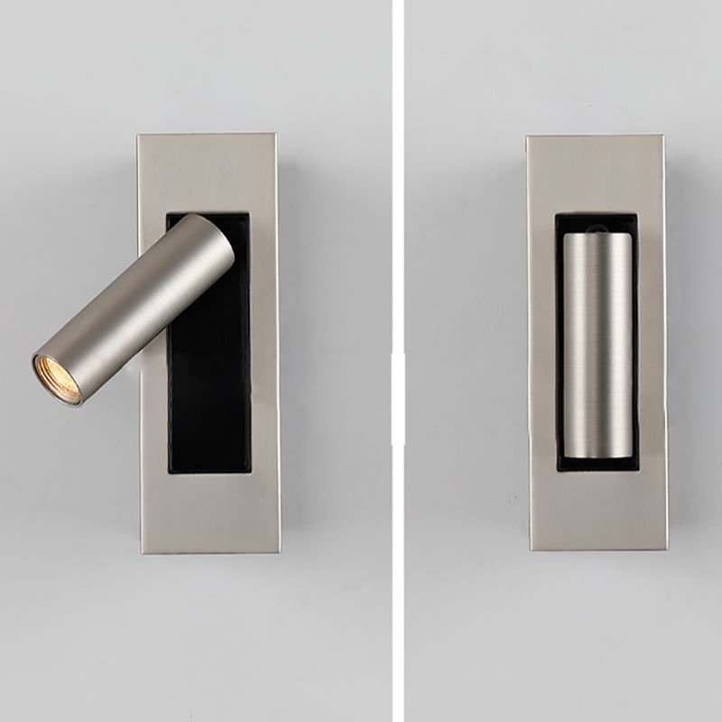 Modern Style Wall Sconce Metal 1 Light Wall Lighting for Bedside