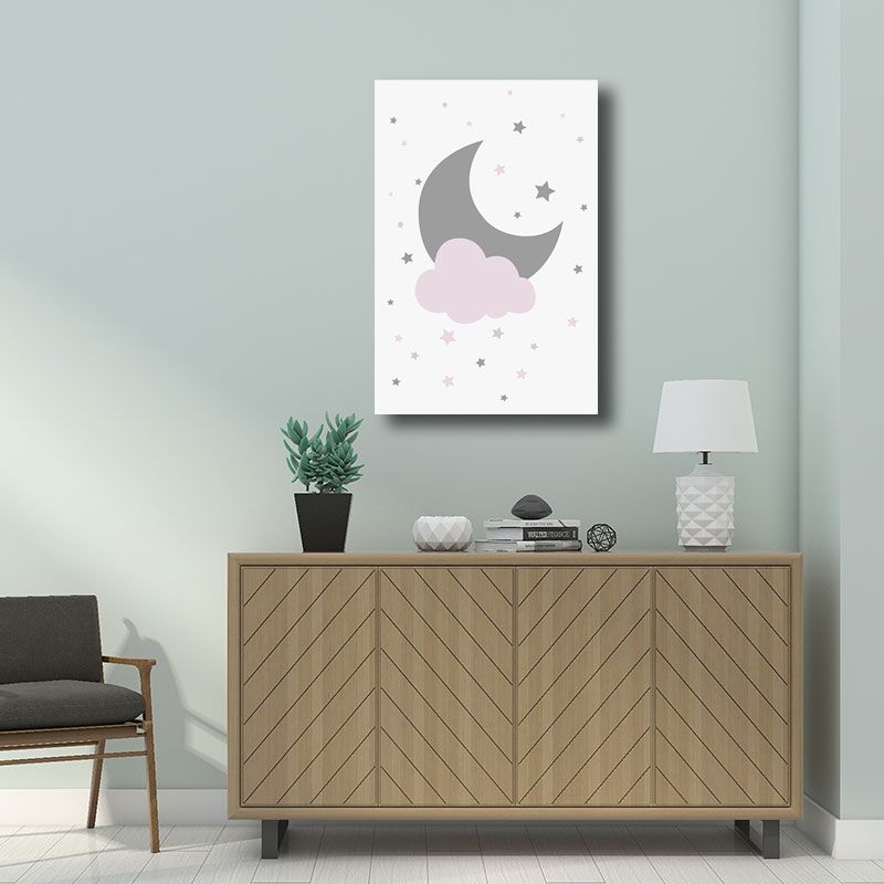 Hedendaags Sky Element Verpakt Canvas Zachte Kleur Home Wall Art Decor voor Woonkamer