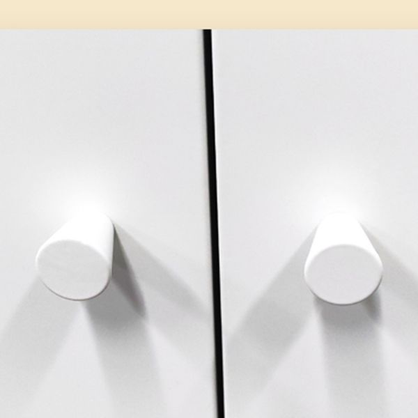 Modern Iron Bookcase, Geometric Bookshelf for Any Room, 13" W