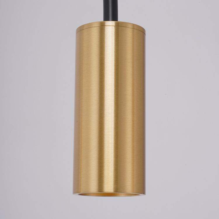 Contemporary Pendant Lights Cylinder Island Lights Metal 5 Light for Kitchen Island