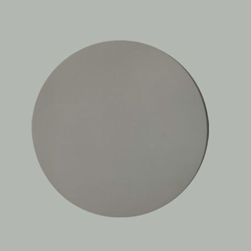 Lampada a parete circolare Moderna lampada montata a parete a 1 luce con tonalità di cemento