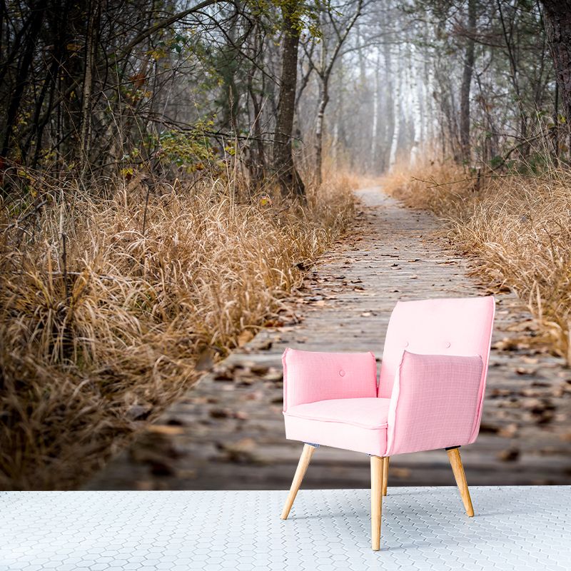 Space Extension Wallpaper Mural Photography Mildew Resistant for Living Room