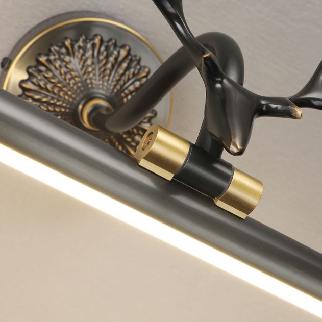 Luce Extravagant Linear Vanity Fishestures Acrilic Vanity Sconce