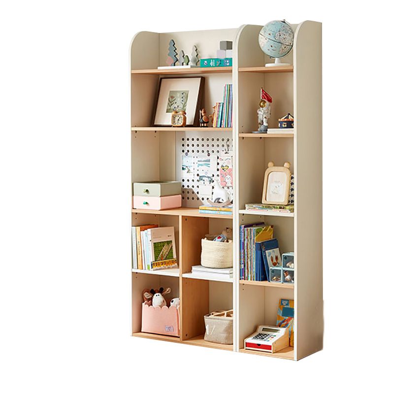 Scandinavian Standard Kids Bookcase in Solid Wood Closed Back