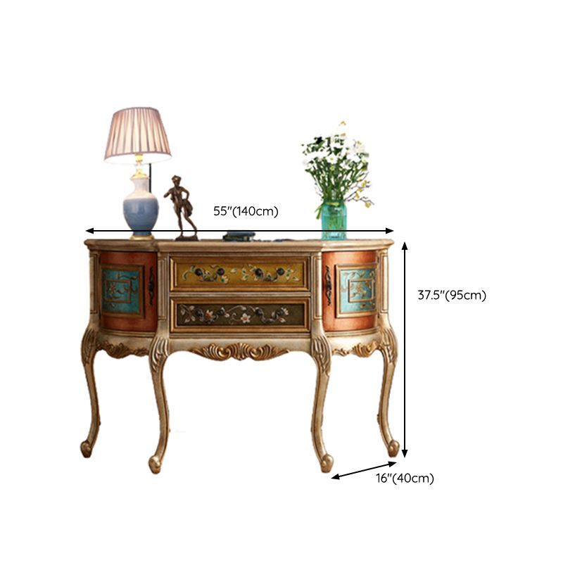 Victoria Freeform Console Table Wood Console Sofa Table for Hall