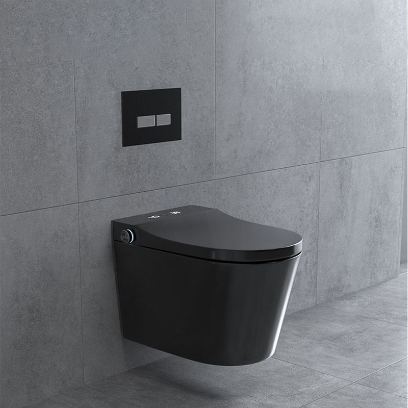 Modern Siphon Jet Flush Toilet One-Piece Wall Mount Toilet for Bathroom