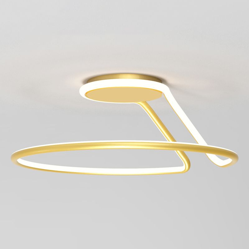 Circular Semi Flush Mounted Plafond Light