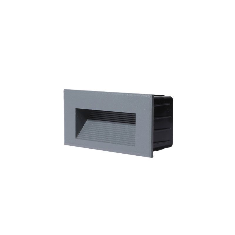 Aluminium quadrilatère de paroi encastrée