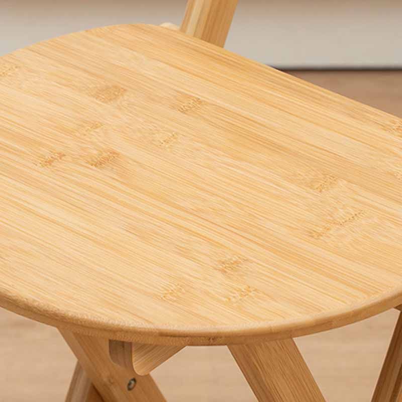 Taburetes de bar de madera sin brazos de estilo nórdico, taburetes de bar plegables, 1 pieza