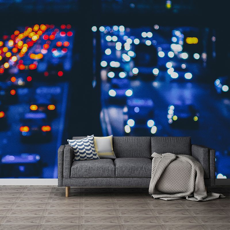 Photography Wall Mural Wallpaper Traffic Sitting Room Wall Mural