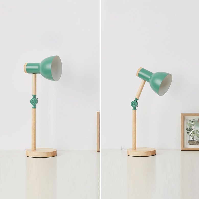 Lámpara de mesa ligera del metal 1 de la iluminación de la tabla de la forma del tambor del estilo moderno para el dormitorio