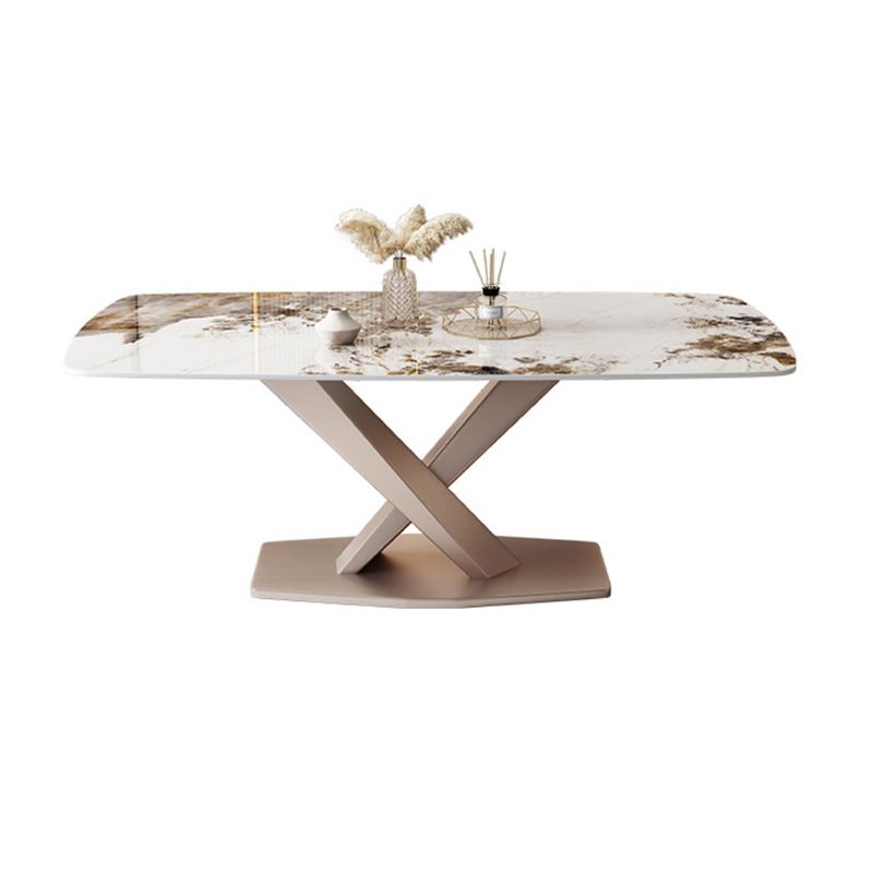 Modern Sintered Stone Dining Table Set 1/2/5/7 Pieces Dining Set