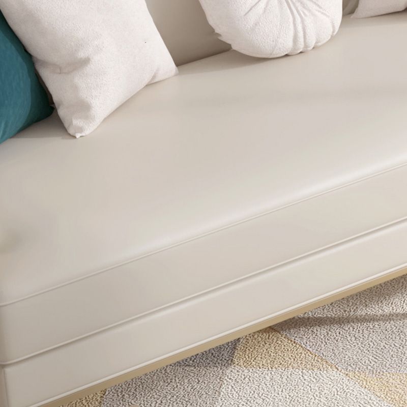 Mid Century Modern Arm Loveseat Standard Sofa for Living Room