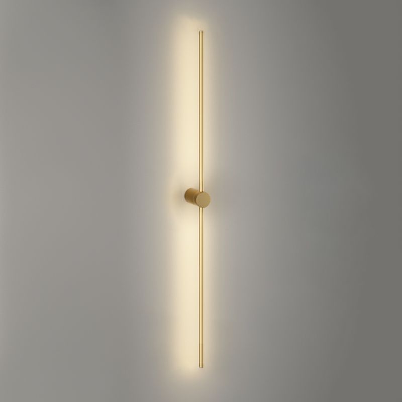 Minimalism Metal Wall Light Modern Style Linear Wall Light Sconce for Living Room