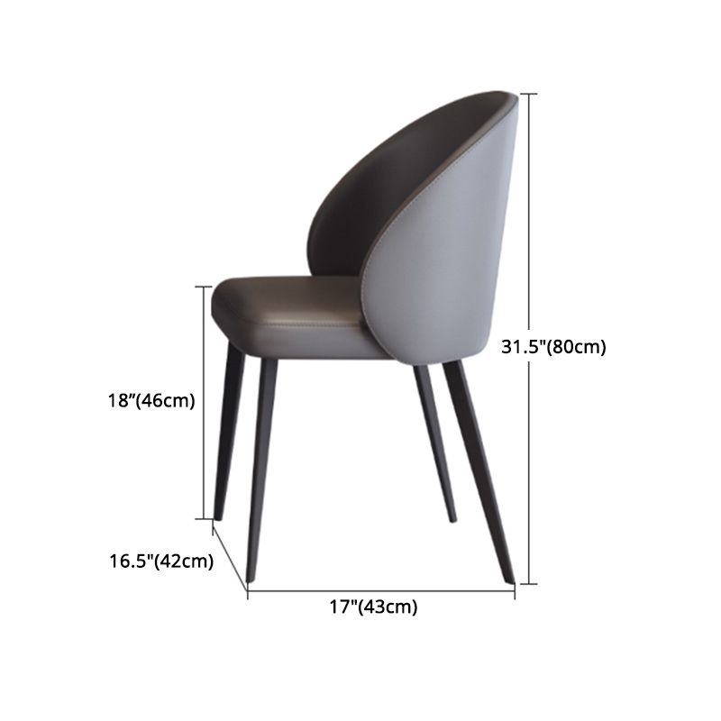 Modern Grey Steel Dinette Set 1/4/5/7 Pieces Round Sintered Stone Top Dining Table Set