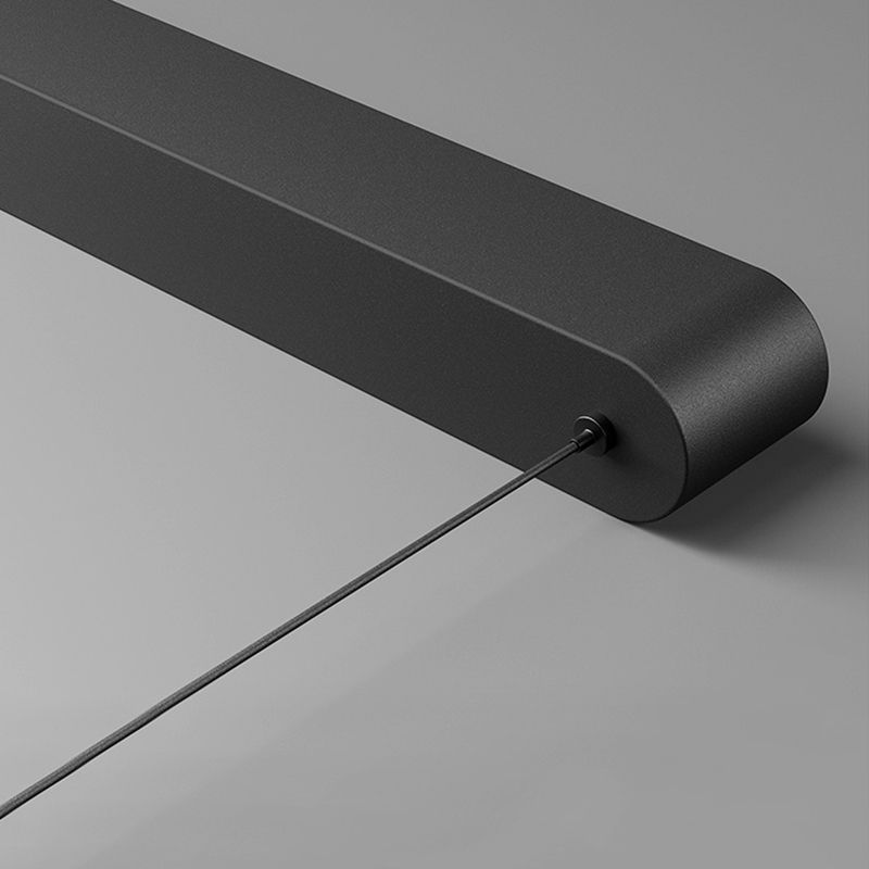 Modern Squared Ceiling Pendant Light Metal 3 Lights Pendant Lights