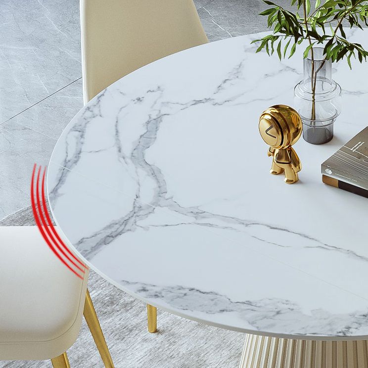 Nordic Style 1/4/5/7 Pieces Dining Sintered Stone Dining Table Set for Kitchen
