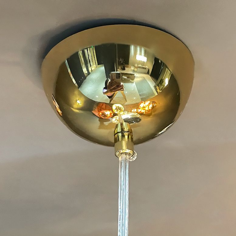 1-Ligth mondgeblazen glazen hanglampverlichtingsarmaturen Minimalisme plafondhanger voor slaapkamer