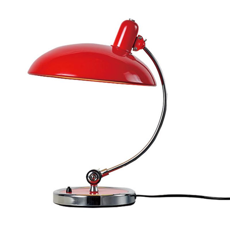 1-Light Geometric Night Table Lamp Modern Style Metal Table Lamp