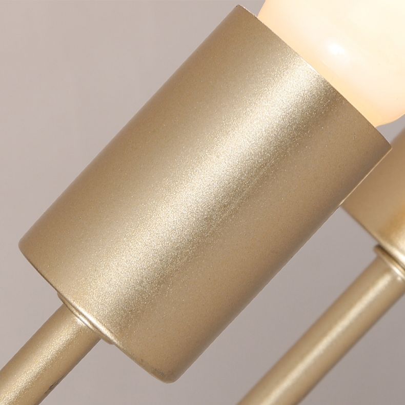 Metaal Modern Semi Flush Mount Verlichting 6 Lichten Sputnik Semi-flush lichte armaturen voor Semi Flush Mount Verlichting