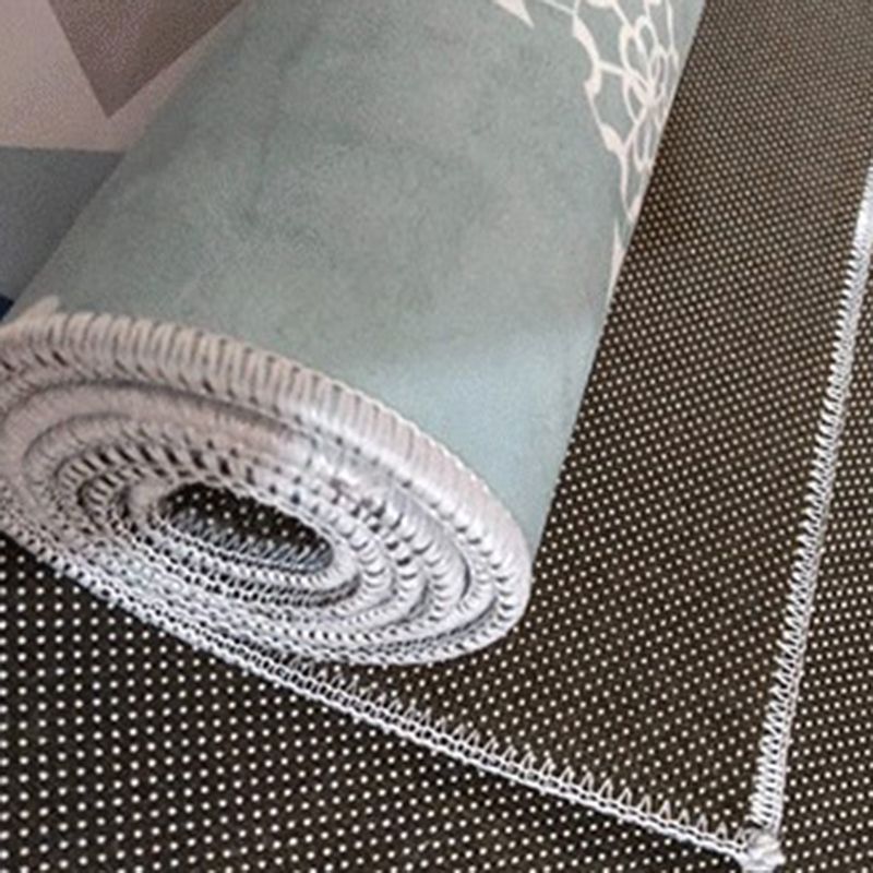 Gray Modern Rug Blending Line Indoor Rug Non-Slip Backing Rug for Home Decoration