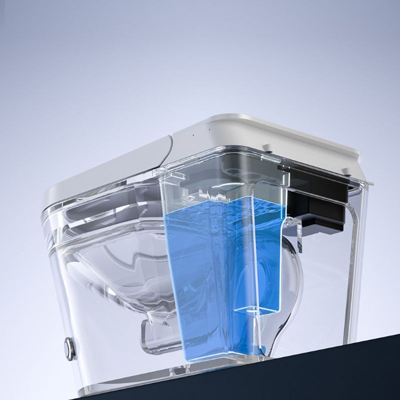 Modern Floor Mounted Toilet Heated Seat Included Urine Toilet for Washroom