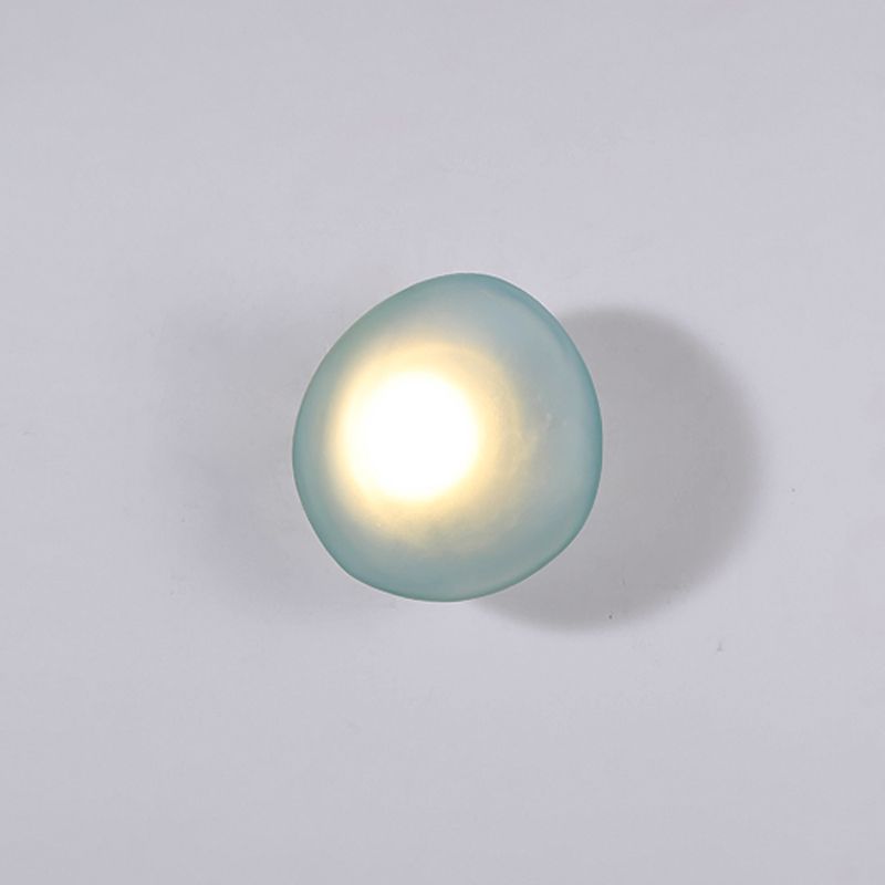 Modern Style Geometric Wall Sconce Lights Glass 1 Light Wall Mount Lighting