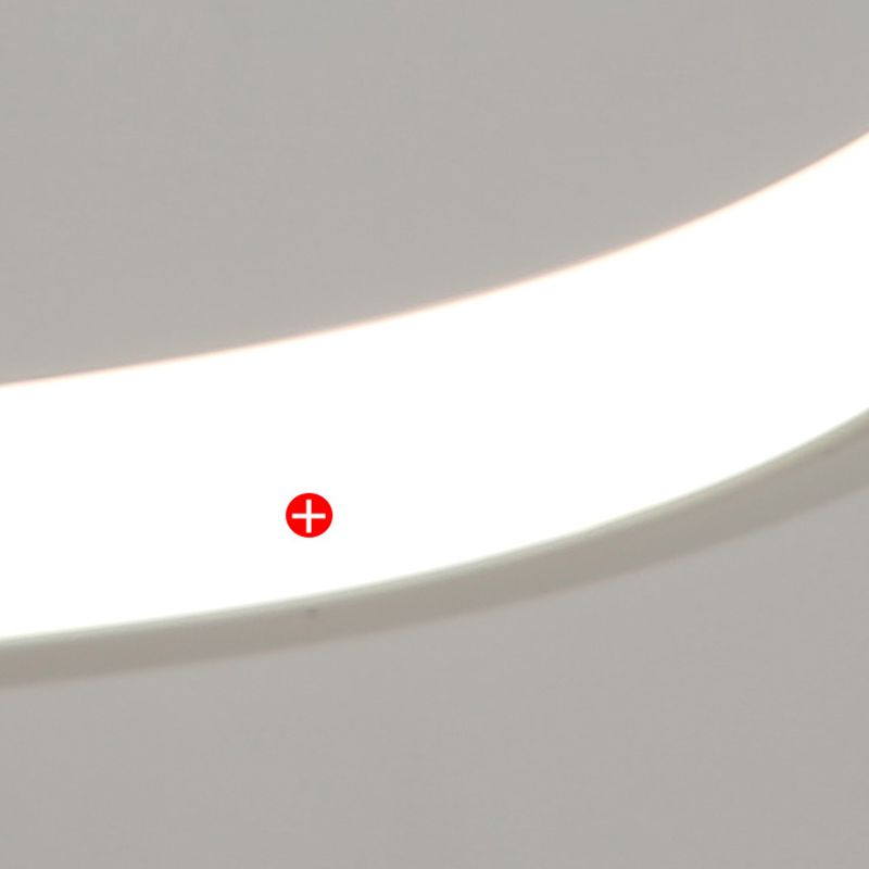 Contemporary Style Linear Shape Island Light Metal 1 Light Hanging Pendant Light in White