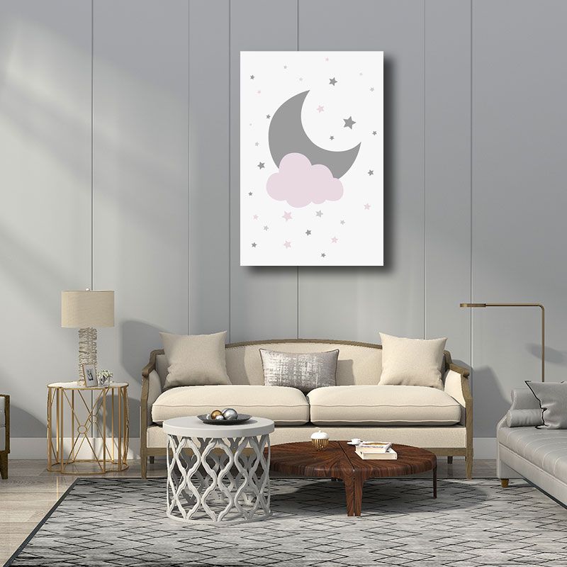 Hedendaags Sky Element Verpakt Canvas Zachte Kleur Home Wall Art Decor voor Woonkamer