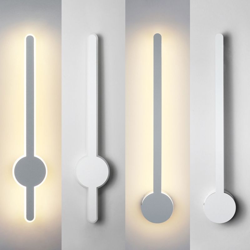 Lampada a parete a forma di pendolo LED LIMA LIGHT LIGHT MODERNO MODERNO METTALE SCONCE DELLA parete in alluminio
