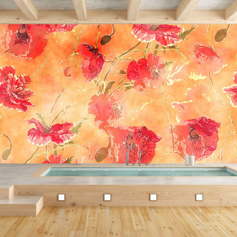 Environmental Wall Mural Wallpaper Flower Decoration Living Room Wall Mural