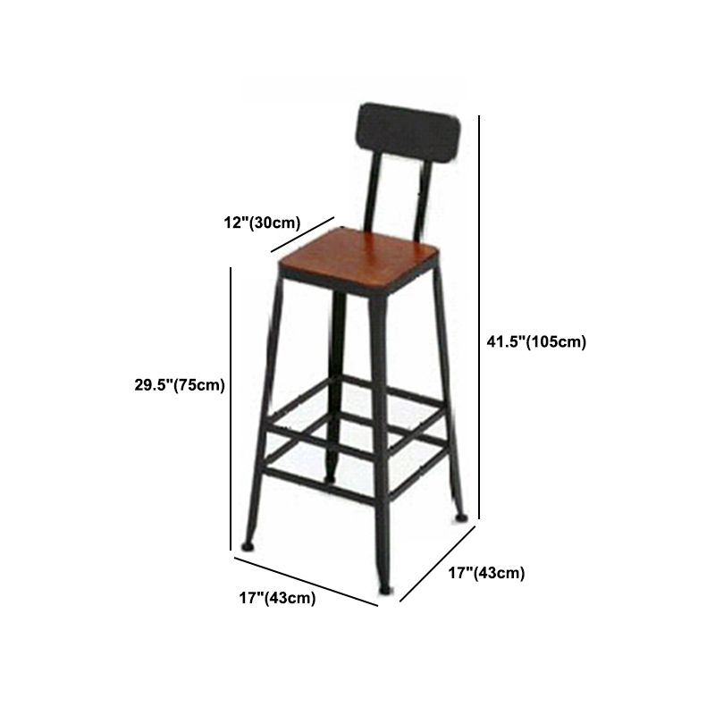 Industrial 1/2/9 Pieces Bar Table Set Rectangle Pine Wood Counter Table with High Stools