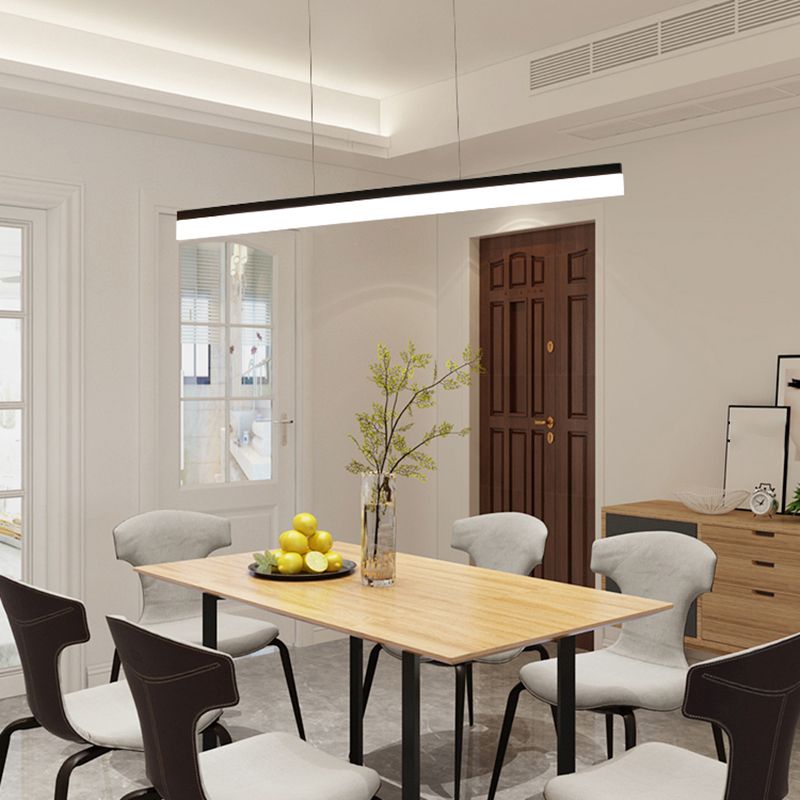Illuminazione a ciondolo lineare Isola Light Light Kitchen Isola Modern Isola illuminazione