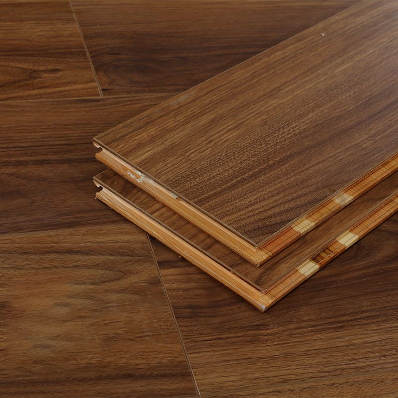 Laminate Flooring Wooden Click-clock Scratch Resistant Indoor Laminate Flooring