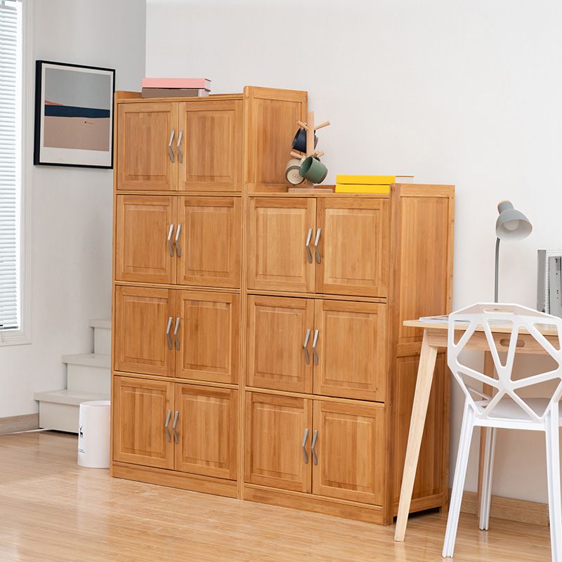 14.96 inch Wide Wooden Storage Cabinet with Door for Living Room