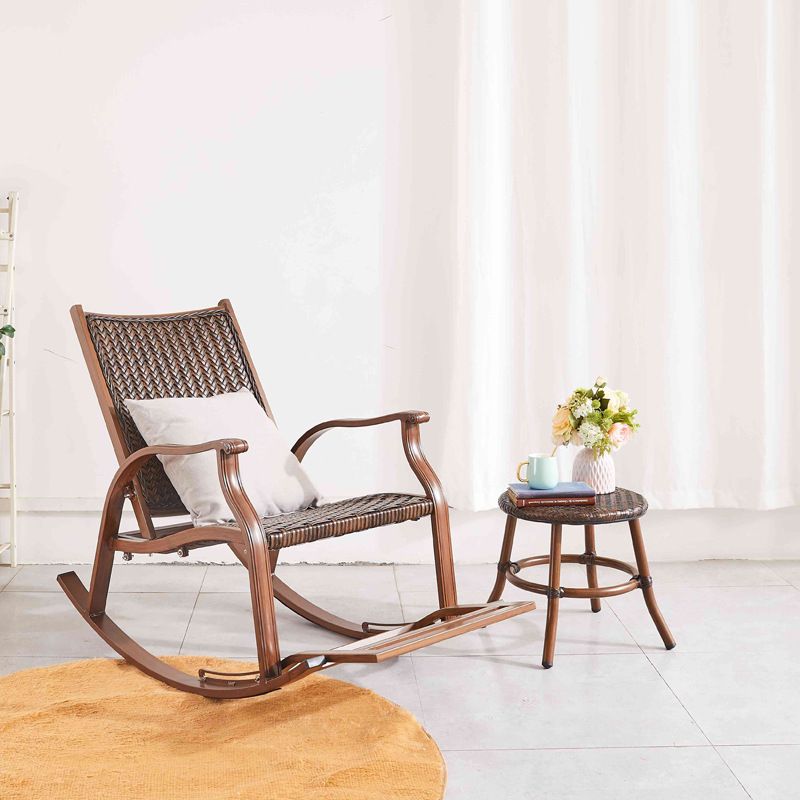 Modern Style Lounge Rocking Chair Leisure Chaise Lazy Sofa Chair