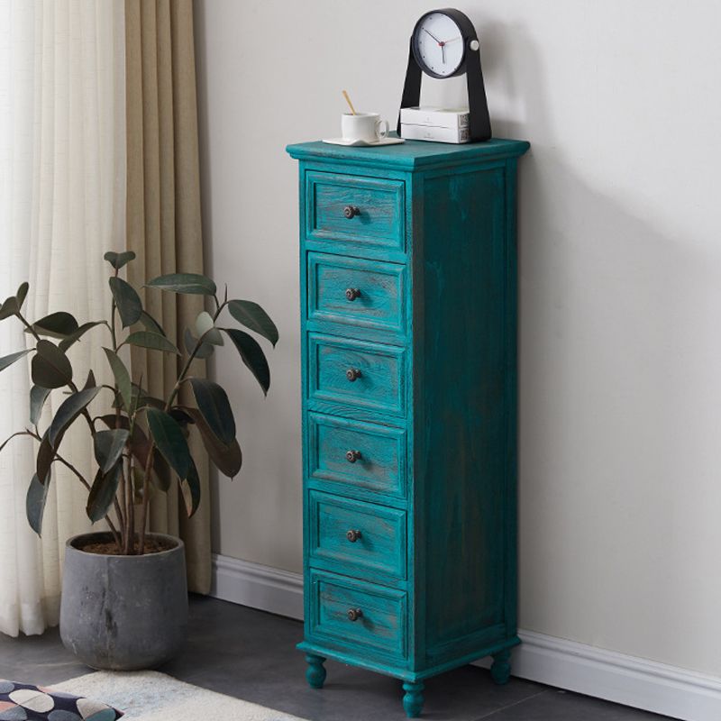 Solid Wood Accent Chest with Drawers Rectangle 13.77" Wide Chest