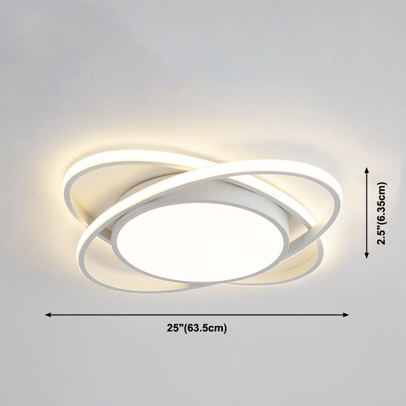 Contemporary Flush Mount Ceiling Lights Circle Led Flush Mount Ceiling Light Fixtures