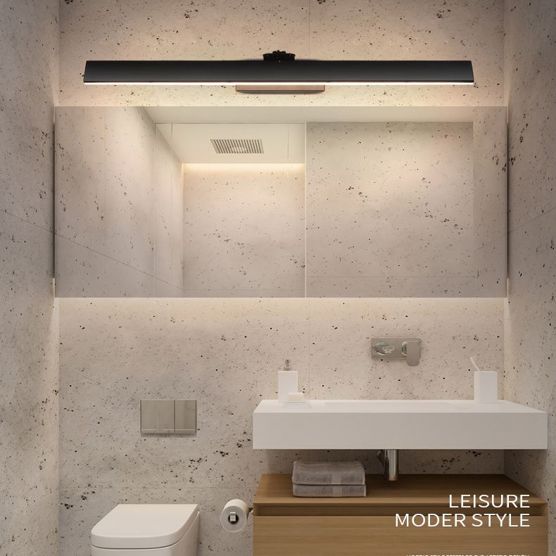 Modern Minimalist Style Ultra-thin Vanity Wall Light Fixtures Aluminum Wall Mounted Vanity Lights for Bathroom