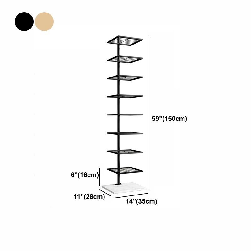 Modern Style Open Bookshelf Vertical Shelf Bookcase for Home
