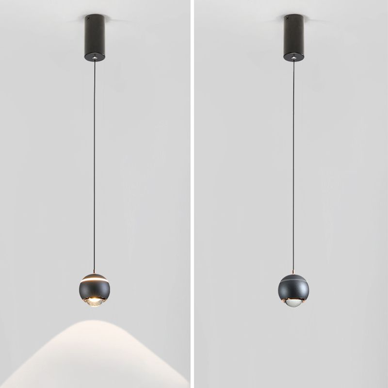 Nordic Globe Form Pendellicht Leichtes Aluminium LED Hanging Anhänger für Wohnzimmer
