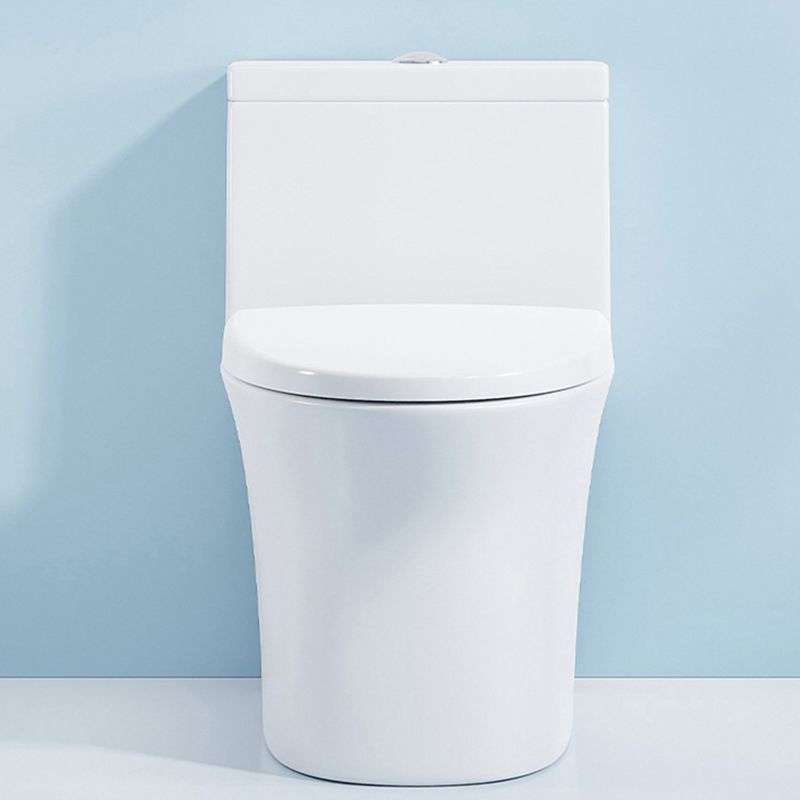 Traditional Floor Mounted Toilet All In One Porcelain Flush Toilet