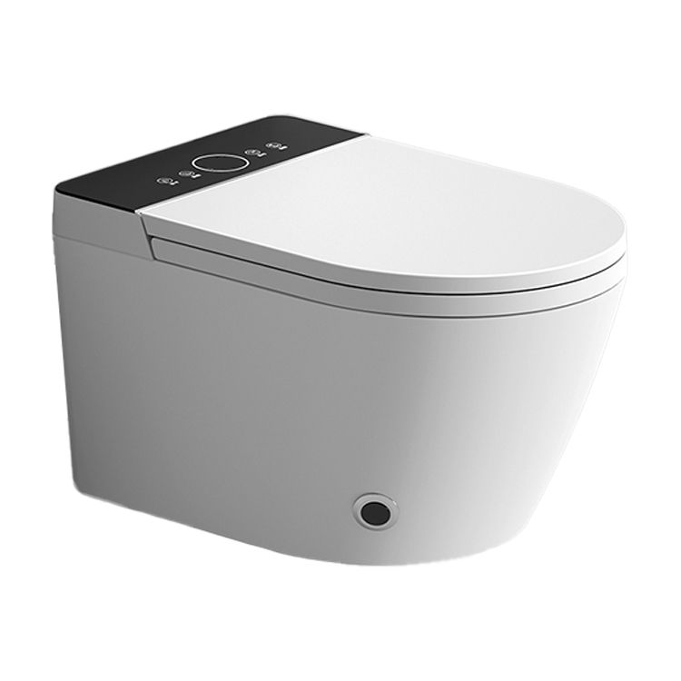 Modern White Wall Mount Urine Toilet Siphon Jet Toilet Bowl with Toilet Seat