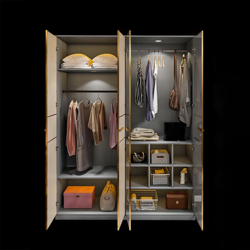 Contemporary Style Wardrobe Wood Wardrobe Closet for Bedroom