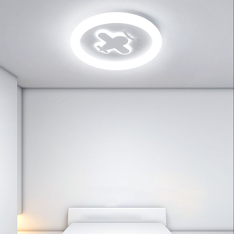 Children Flush Mount Lighting Contemporary LED Ceiling Light for Home