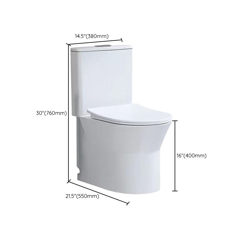 Modern Toilet Bowl All In One Floor Mounted Porcelain Urine Toilet