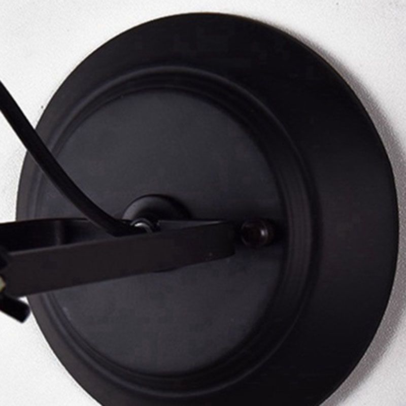 Industrial Style Wall Light Fixture Metallic Shade Light Sconce Light Fixture